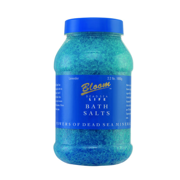 Salts Blue Lavender Bath Bloom Dead Sea Salts Blue Lavender Bath Bloom Dead Sea