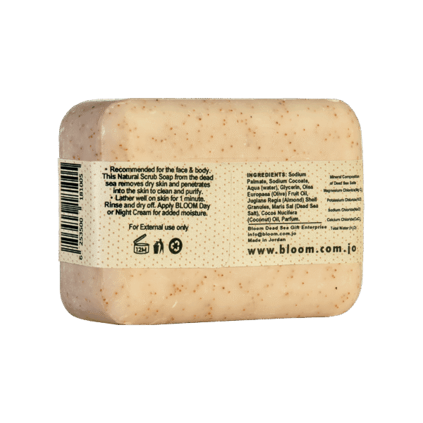 Dead Sea Scrub Soap – Exfoliating & Nourishing by Bloom