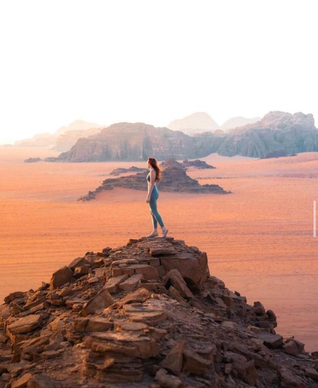wadi rum desert mountains valley